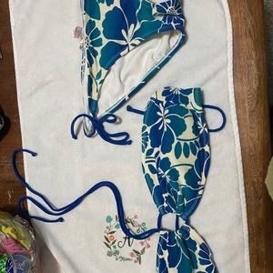 Floral Halter Too Bikini